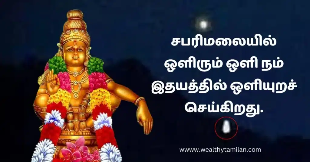 Lord Ayyappa, Hindu deity, Sabarimala, Makara Vilakku, divine light, blessings