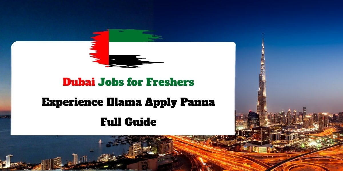 Dubai jobs for freshers – experience illama apply panna full guide